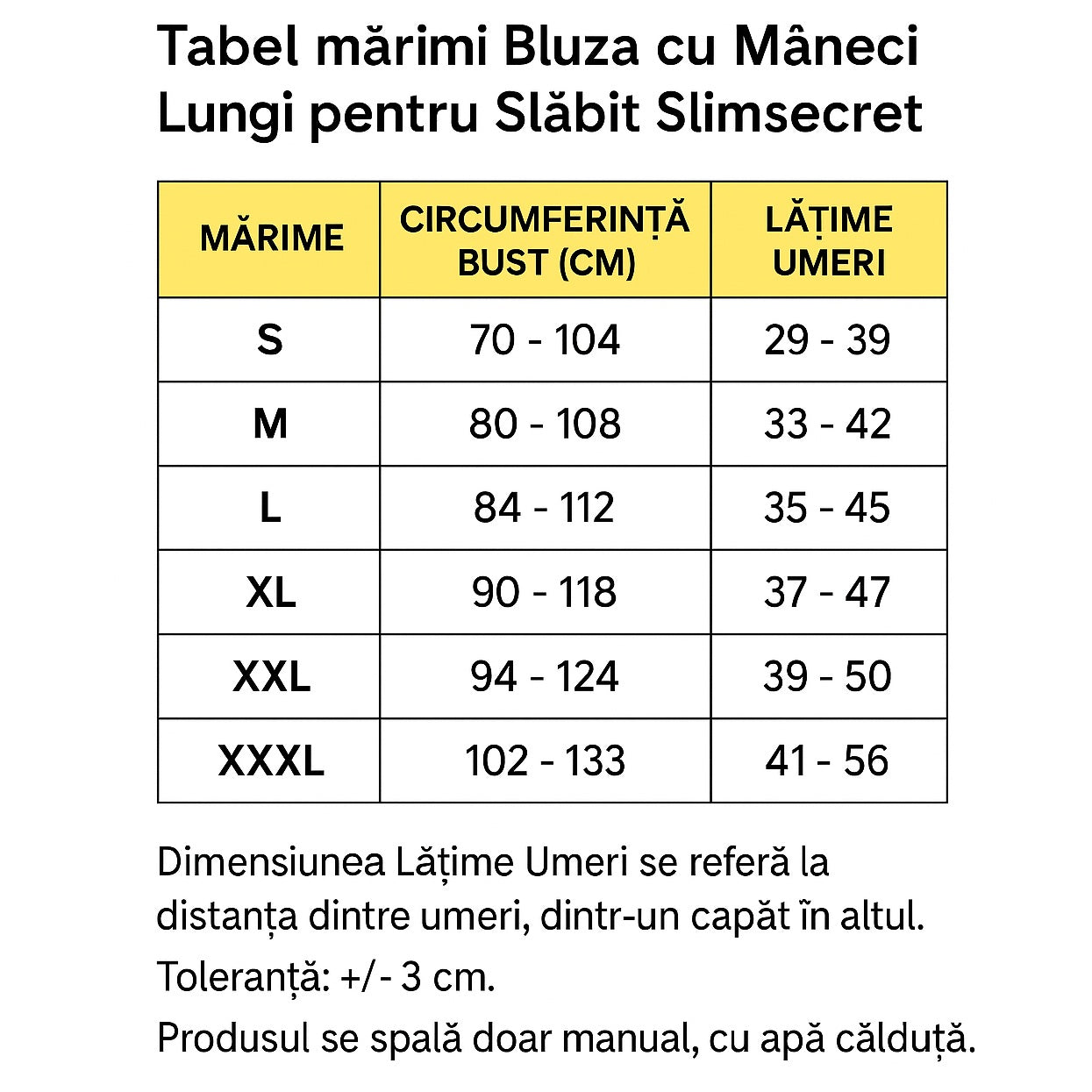 Bluza pentru Slăbit din Neopren cu Maneci Lungi SLIMSECRET