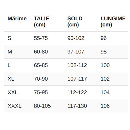 Colanți Corset Modelatori cu efect termic în zona taliei PERSIPRA