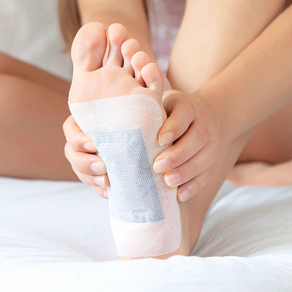 Plasturi pentru detoxifiere talpilor "DR GEM Detox Foot Patches". DETOXIFIERE 100% Naturala.