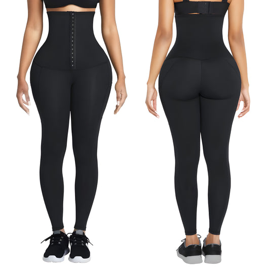 Colanți Corset Modelatori cu efect termic în zona taliei PERSIPRA