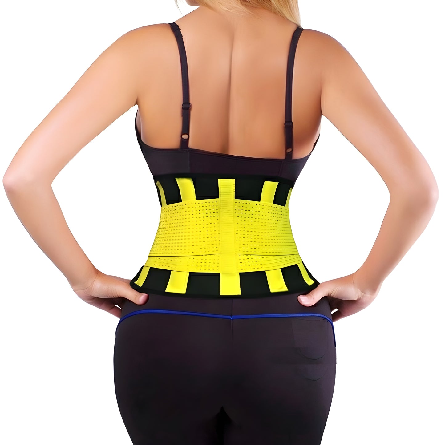 Costum pentru SLABIT: Pantaloni LUNGI HotPants LONG SLIMSECRET + Centura HOT CLEPSYDRA