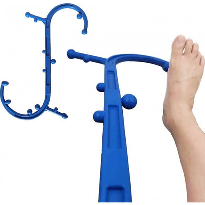 Bastonul Albastru BACKMED pentru Masaj Complet și Eficient (Include manual de utilizare în limba română)