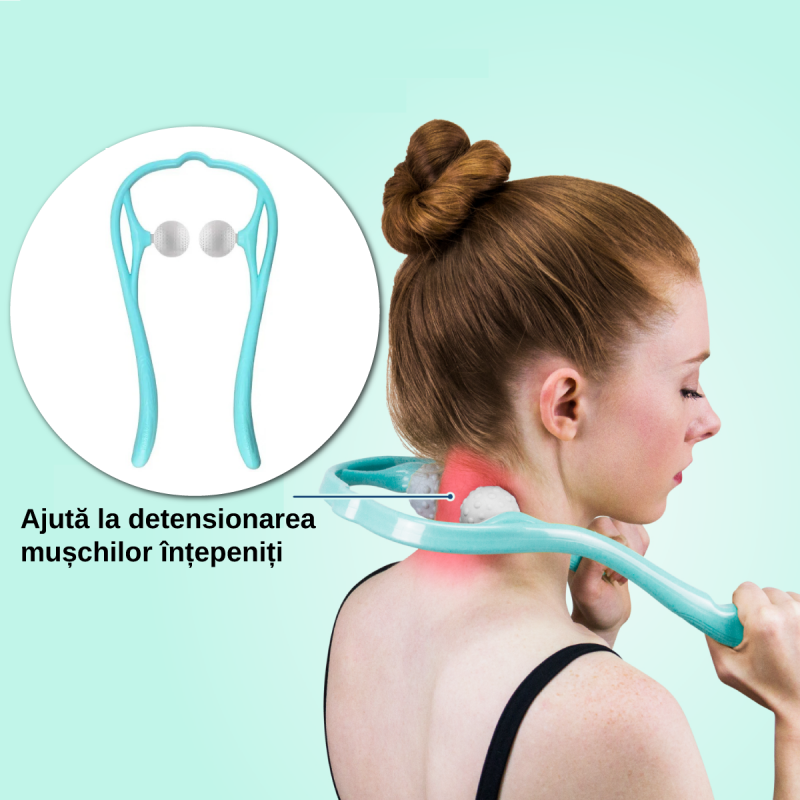 Aparat pentru Masaj BACKMED pentru zona cervicală, picioare, tălpi, spate