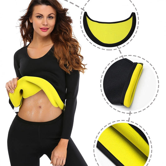 Bluza pentru Slăbit din Neopren cu Maneci Lungi SLIMSECRET