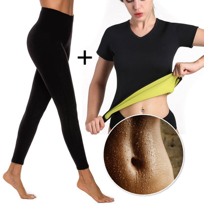 SET PROMO: Tricoul pentru slăbit SLIMSECRET + Pantaloni Hot Pants LONG SLIMSECRET