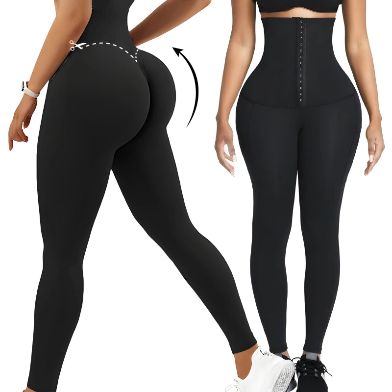 Colanți Corset Modelatori cu efect termic în zona taliei PERSIPRA