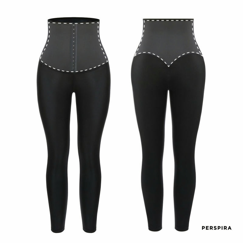 Colanți Corset Modelatori cu efect termic în zona taliei PERSIPRA